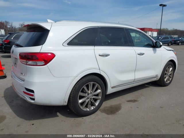 5XYPKDA59GG172073 KIA Sorento 3.3l Sxl