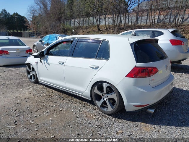 3VW5T7AU4FM023338 Volkswagen Golf Gti 2.0t Se 4-door