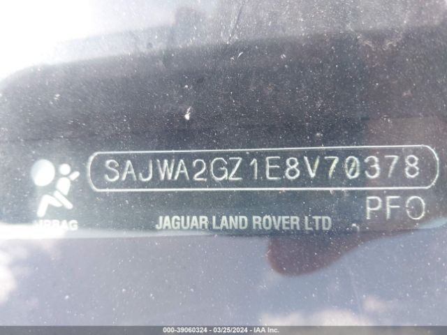 SAJWA2GZ1E8V70378 Jaguar Xj Xjl Portfolio