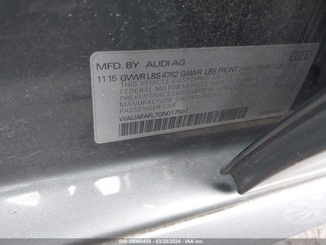 Audi A4 2.0t Premium 2016 WAUAFAFL7GN017561 Image 9