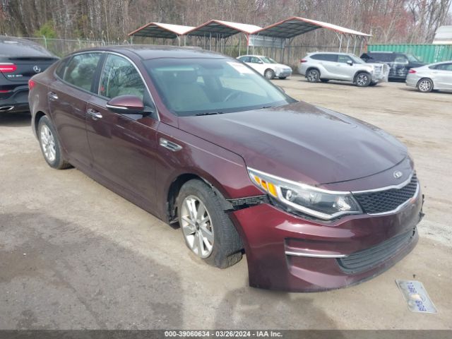 Auction sale of the 2016 Kia Optima Lx, vin: 5XXGT4L32GG011089, lot number: 39060634