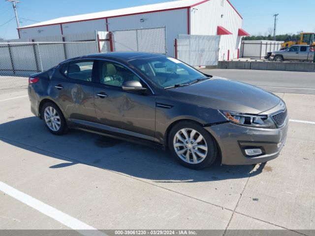 2014 Kia Optima Ex მანქანა იყიდება აუქციონზე, vin: 5XXGN4A74EG272852, აუქციონის ნომერი: 39061230