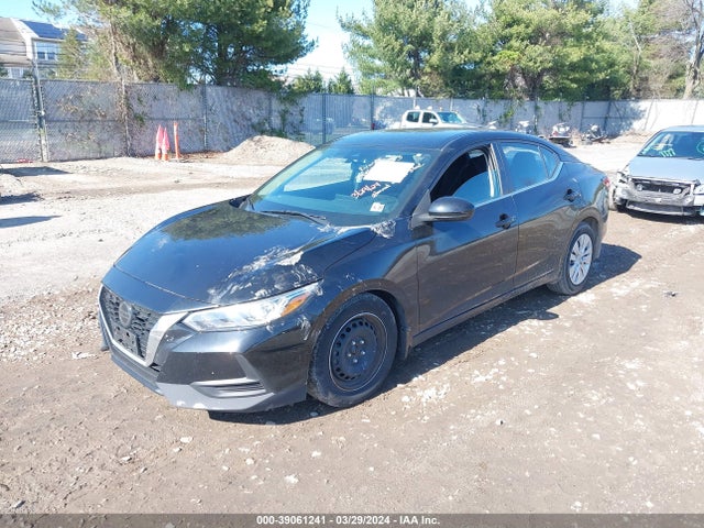 Nissan Sentra S Xtronic Cvt 2021 3N1AB8BV0MY268034 Image 2