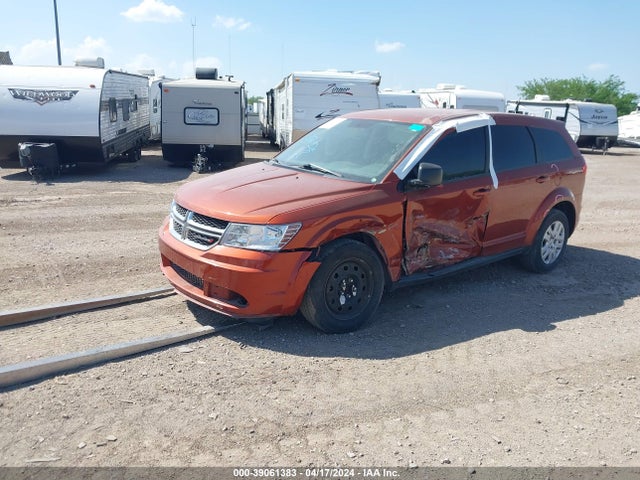 Dodge JOURNEY SE 2014 3C4PDCAB7ET256795 Image 2