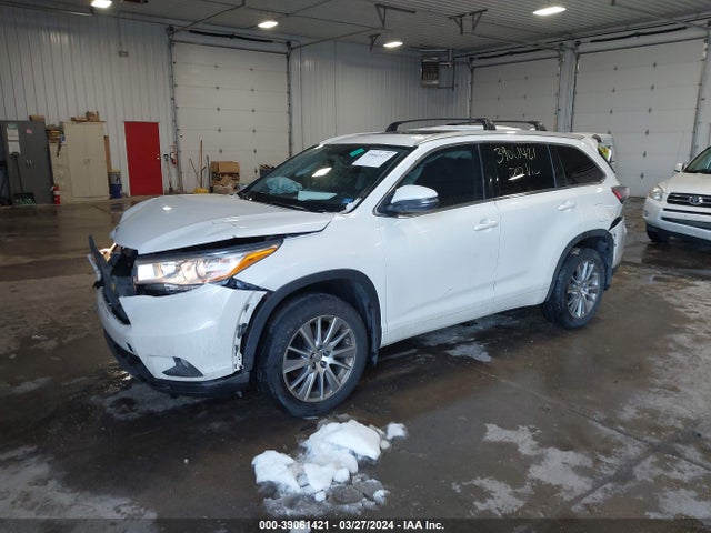 Toyota Highlander Xle V6 2015 5TDJKRFH3FS214941 Image 2