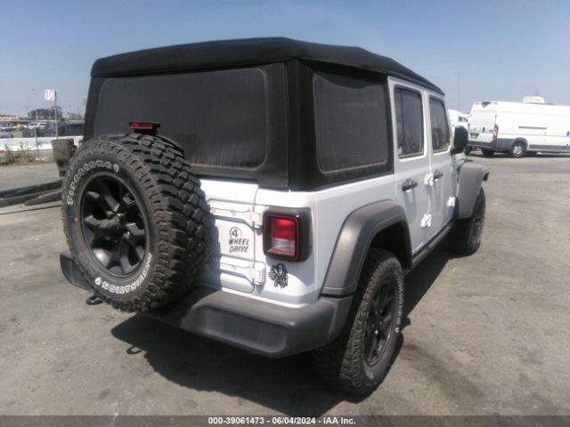 Auction sale of the 2021 Jeep Wrangler Unlimited Willys 4x4, vin: 1C4HJXDNXMW597742, lot number: 39061473