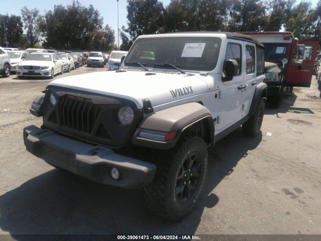 1C4HJXDNXMW597742 Jeep Wrangler Unlimited Willys 4x4