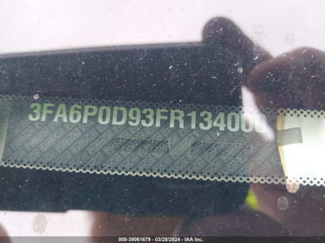 3FA6P0D93FR134000 Ford Fusion Titanium