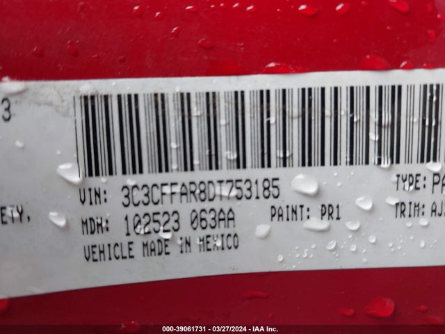 2013 FIAT 500 3C3CFFAR8DT753185 Photo 8