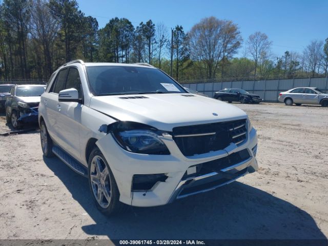 4JGDA7DB9EA387227 Mercedes-Benz Ml 550 4matic
