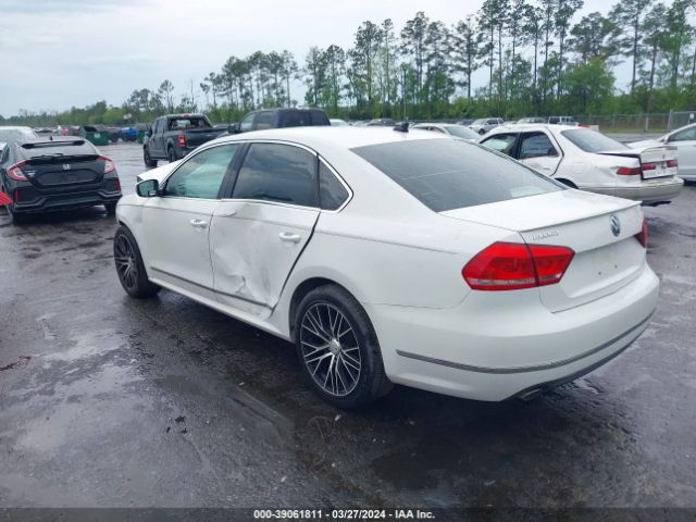 1VWCN7A33EC036199 Volkswagen Passat 2.0l Tdi Sel Premium