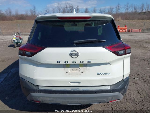 JN8BT3BB9PW478249 Nissan Rogue Sv Intelligent Awd
