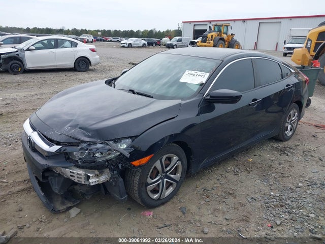 Honda Civic Lx 2016 2HGFC2F57GH500857 Image 2