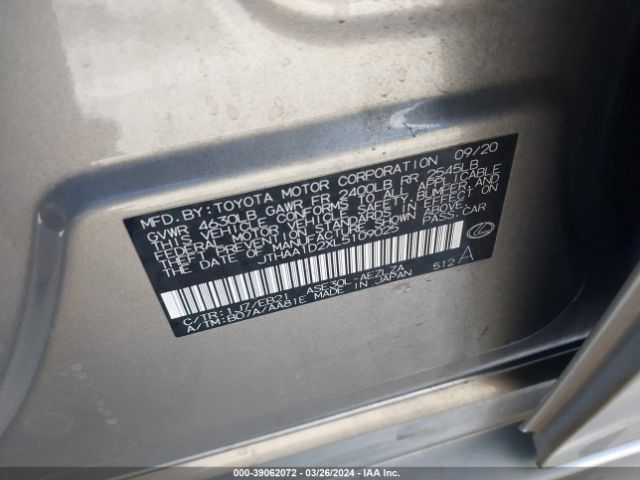 JTHAA1D2XL5109025 Lexus IS 300