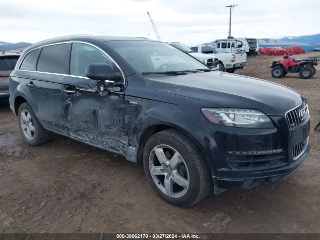 Продажа на аукционе авто 2015 Audi Q7 3.0t Premium, vin: WA1CGAFE6FD016457, номер лота: 39062170