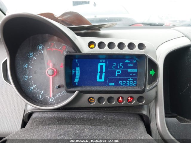 Chevrolet Sonic Lt Auto 2015 1G1JC5SH2F4192348 Image 7