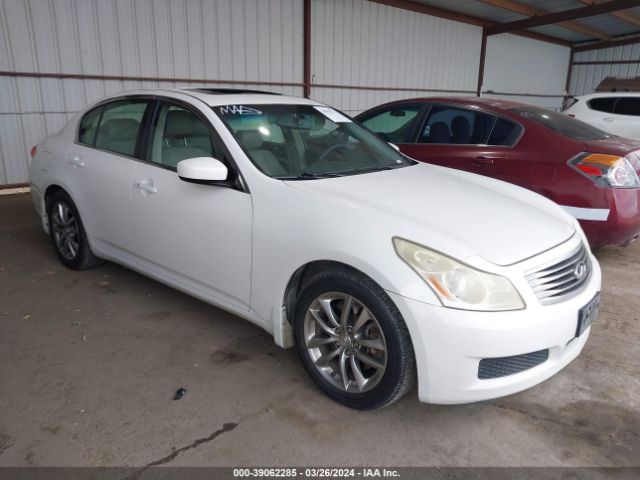 Auction sale of the 2009 Infiniti G37 Journey, vin: JNKCV61E49M303511, lot number: 39062285
