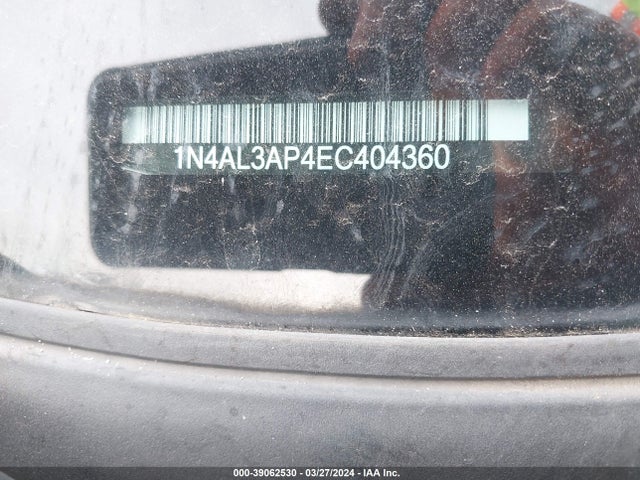 Nissan Altima 2.5 Sl 2014 1N4AL3AP4EC404360 Image 9