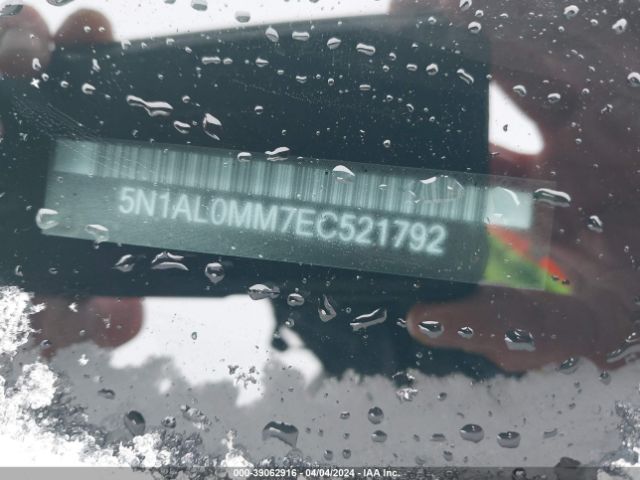 5N1AL0MM7EC521792 Infiniti QX60