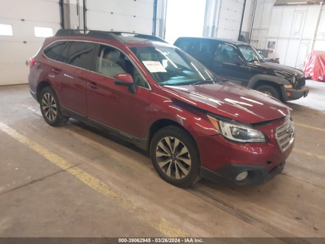 Auction sale of the 2015 Subaru Outback 3.6r Limited, vin: 4S4BSELC3F3280957, lot number: 39062945