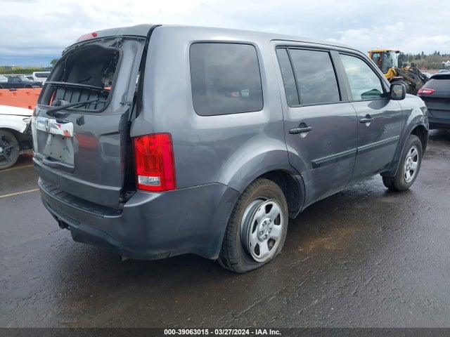 Honda PILOT LX 2014 5FNYF3H20EB005474 Image 4