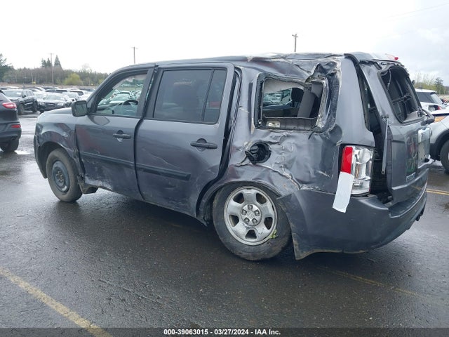 Honda PILOT LX 2014 5FNYF3H20EB005474 Image 6
