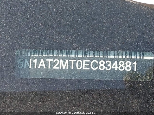 Nissan ROGUE SV 2014 5N1AT2MT0EC834881 Image 8