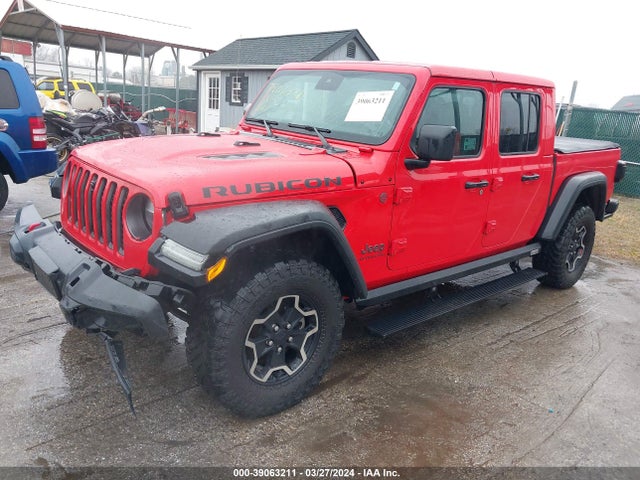 Jeep Gladiator Rubicon 4x4 2020 1C6JJTBG1LL134460 Image 2