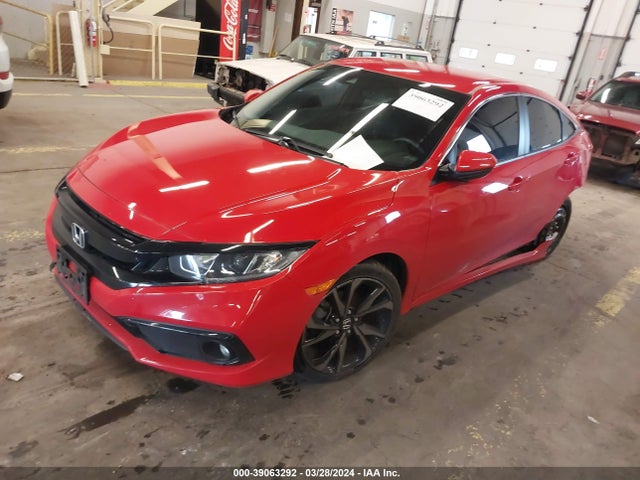 Honda Civic Sport 2019 2HGFC2F8XKH597636 Image 2
