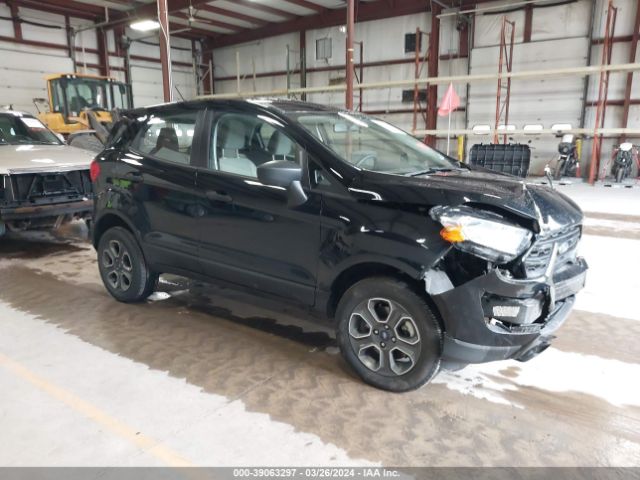 Auction sale of the 2022 Ford Ecosport S, vin: MAJ6S3FL9NC460177, lot number: 39063297