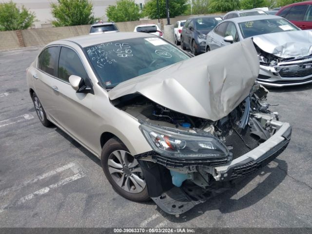 39063370 :رقم المزاد ، 1HGCR2F35EA179025 vin ، 2014 Honda Accord Lx مزاد بيع