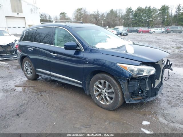 Auction sale of the 2015 Infiniti Qx60, vin: 5N1AL0MM0FC560287, lot number: 39063391