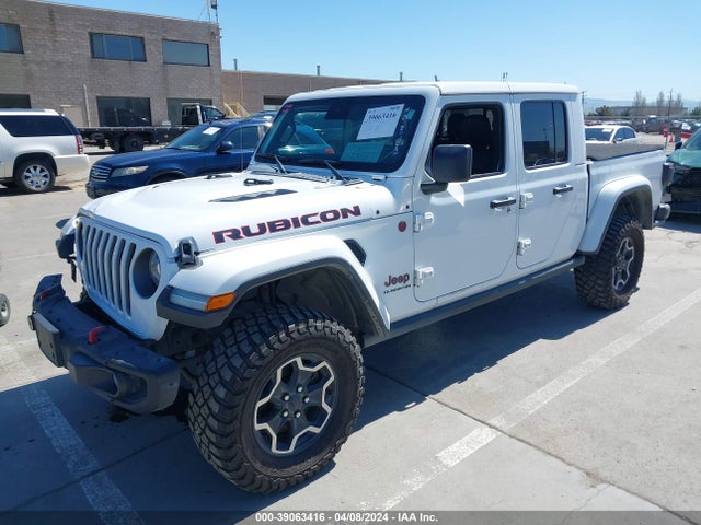 Jeep Gladiator Rubicon 4x4 2020 1C6JJTBG7LL101804 Image 2