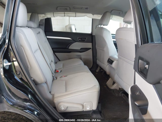 Toyota Highlander Le Plus 2017 5TDBZRFH1HS455447 Image 8