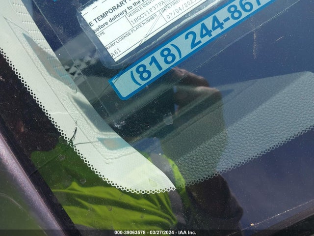 Honda ACCORD EX 2023 1HGCY1F37PA039798 Image 18