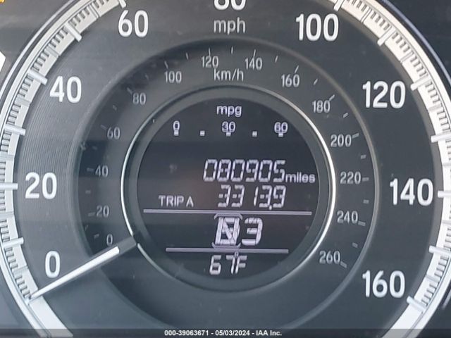 1HGCR3F84GA000283 Honda Accord Ex-l V-6