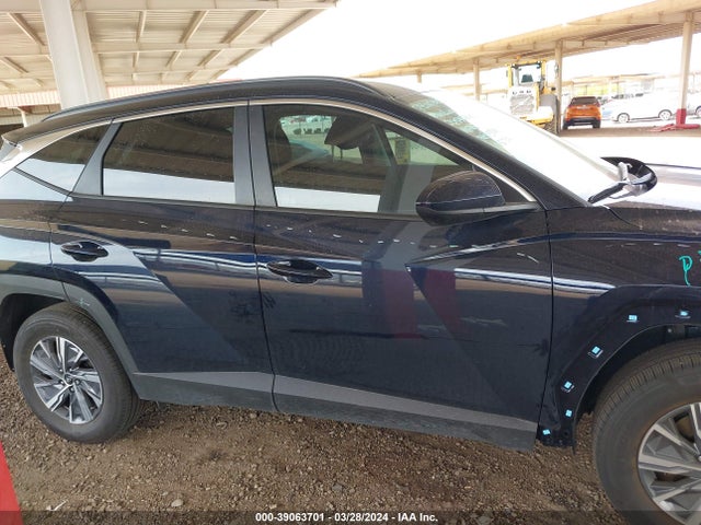KM8JBCD17RU161630 Hyundai Tucson Hybrid Blue