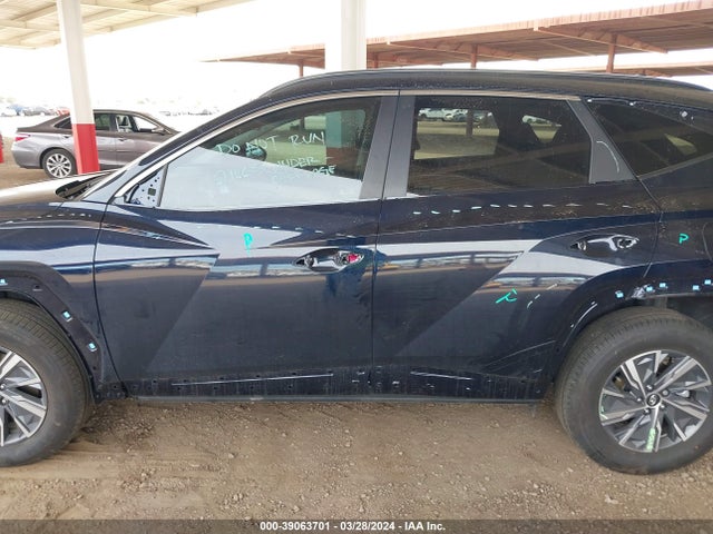 KM8JBCD17RU161630 Hyundai Tucson Hybrid Blue