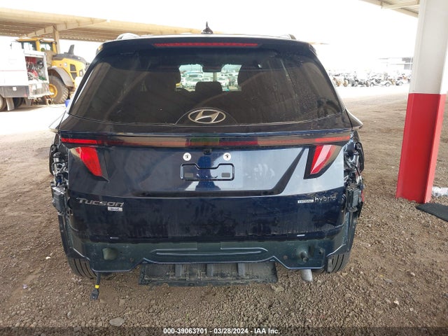 KM8JBCD17RU161630 Hyundai Tucson Hybrid Blue