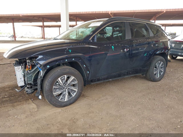 KM8JBCD17RU161630 Hyundai Tucson Hybrid Blue