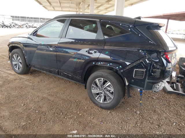 KM8JBCD17RU161630 Hyundai Tucson Hybrid Blue