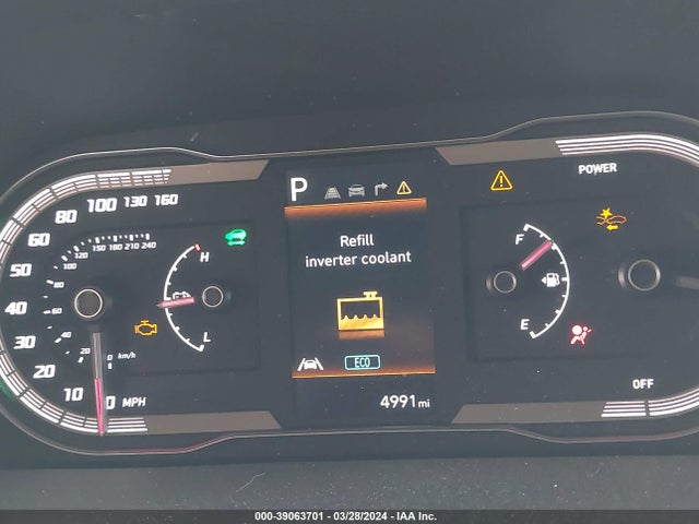 KM8JBCD17RU161630 Hyundai Tucson Hybrid Blue