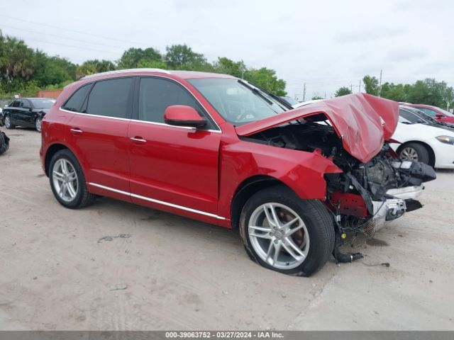 2015 Audi Q5 2.0t Premium მანქანა იყიდება აუქციონზე, vin: WA1LFAFP5FA061234, აუქციონის ნომერი: 39063752