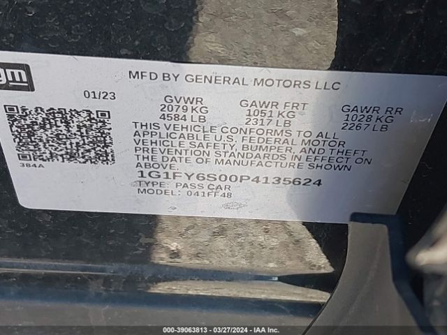 2023 CHEVROLET BOLT EUV 1G1FY6S00P4135624 Photo 8
