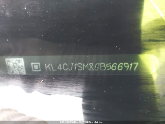 KL4CJ1SM8GB566917 Buick Encore Sport Touring