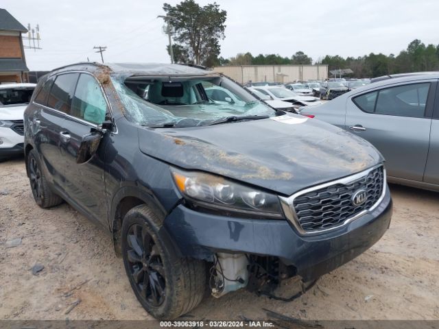 Auction sale of the 2020 Kia Sorento 3.3l S, vin: 5XYPG4A5XLG658726, lot number: 39063918