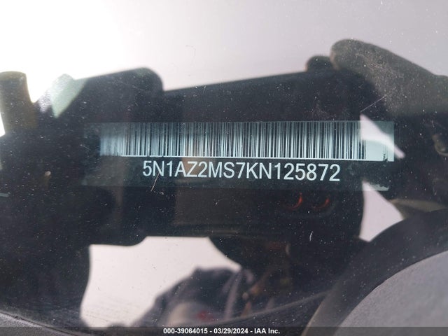 Nissan Murano Platinum 2019 5N1AZ2MS7KN125872 Image 16