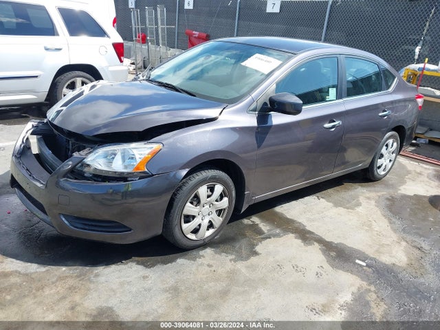 Nissan SENTRA S 2014 3N1AB7AP0EL680644 Image 2