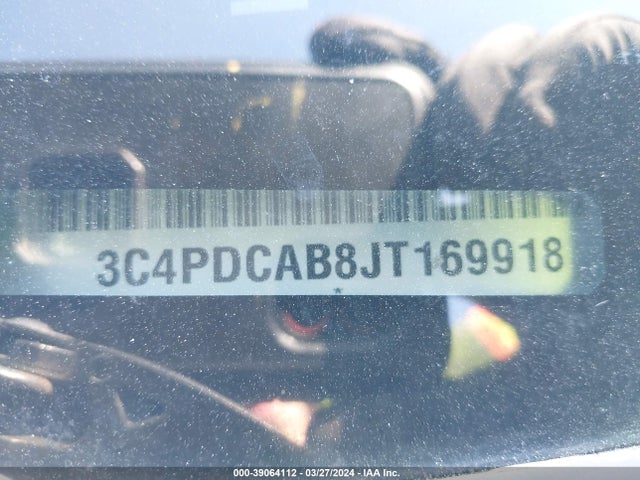 Dodge JOURNEY SE 2018 3C4PDCAB8JT169918 Image 9