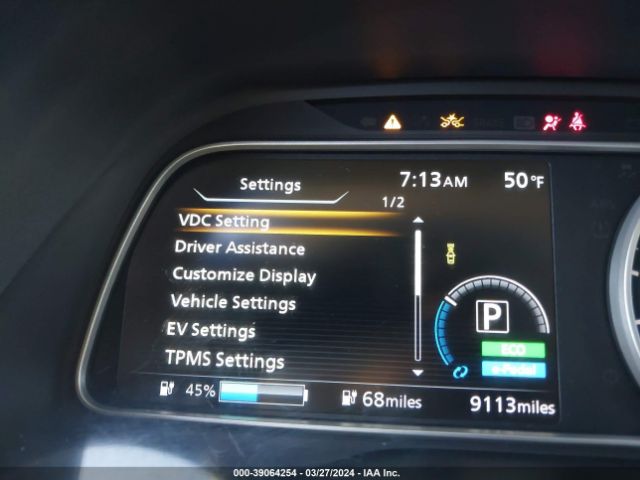 1N4AZ1BV9PC558422 Nissan Leaf S 40 Kwh